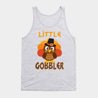 Little Gobbler for Thanksgiving Tank Top